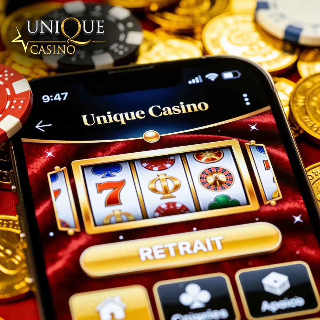 Retrait win Unique Casino